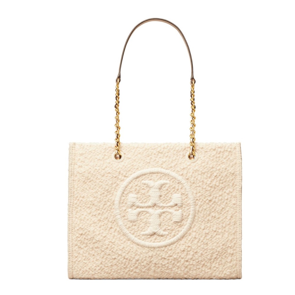 NWT Tory Burch Ella Boucle Chain Mini Tote